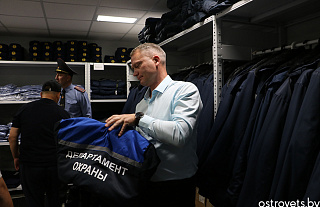 В Островецком отделении Департамента охраны МВД побывали иностранные делегации