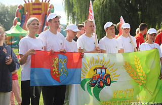 «Сельская эстафета» на областных «Дажынках» в Волковыске превратилась в настоящий праздник молодости, энергии и креатива