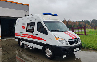 Новую машину скорой помощи получила Островецкая ЦРКБ