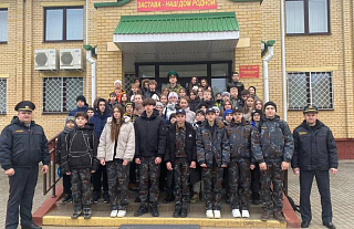 «Прорыв» на «Островецкой»: школьники района встретились с пограничниками