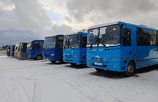 Автопарк №4 пополнился новыми автобусами