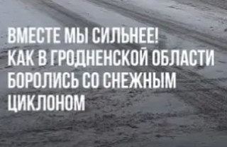 Вместе мы сильнее! Вспоминаем яркие моменты битвы со снежным циклоном в Гродненской области