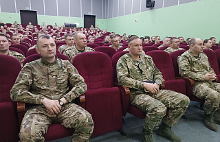 Сергей Медзвецкас встретился с военнослужащими войсковой части 7434