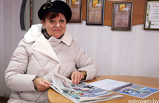 За што жыхарка Астравеччыны Валянціна Пятровіч любіць раённую газету