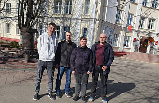 Островецкая команда шахматистов посетила мастер-класс в Молодечно