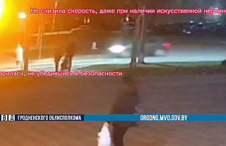 ГАИ усилила контроль за предоставлением преимущества пешеходам после смертельного ДТП в Лиде