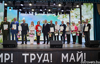 Сила труда – сила народа: торжественное мероприятие прошло в Островце