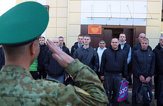 Более 1 тыс. солдат весеннего призыва пополнят органы пограничной службы