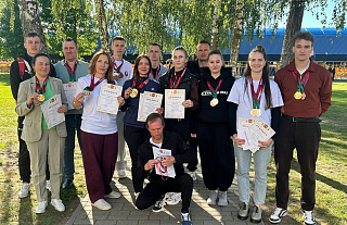 Островчане побывали на областной спартакиаде сельских жителей «Золотой колос» в Слониме