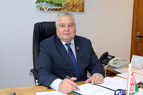 Першым намеснікам старшыні Астравецкага райвыканкама прызначаны Валянцін Чырыца