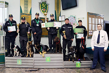 Гродненские кинологи стали лучшими на чемпионате таможенных органов
