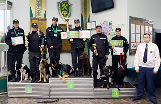 Гродненские кинологи стали лучшими на чемпионате таможенных органов