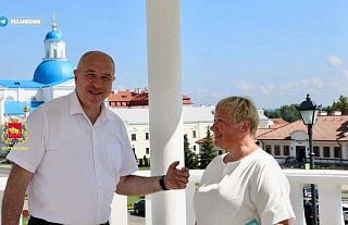Юрий Караев посетил Слонимский район