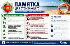 Соблюдайте правила - отдыхайте безопасно