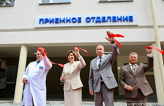 Новый диагностический корпус областного клинического кардиоцентра открыли в Гродно