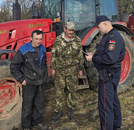Чем обернутся правонарушения на уборочной кампании, разъясняет участковый 