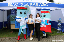 На празднике Островца организации района удивляли и развлекали 