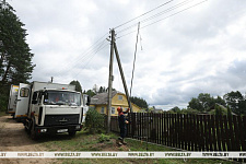 Электроснабжение всех населенных пунктов Беларуси восстановлено - Минэнерго 