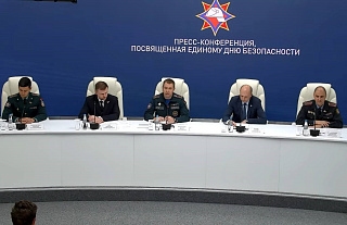 В медиацентре МЧС проходит масштабная пресс-конференция