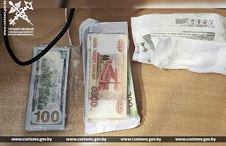 Семейная пара на границе спрятала крупную сумму валюты в пачках от салфеток