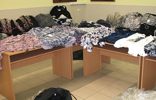Пагранічнікі знайшлі “нічыйныя” цыгарэты і трыкатаж