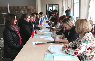 Отдать голос за кандидата в Президенты Российской Федерации можно в Островце