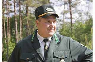 Лесничий Михалишковского лесничества удостоен звания "Человек года Гродненщины - 2012"