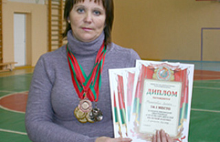 Островчанка Янина Филиппович стала чемпионкой Беларуси по лёгкой атлетике