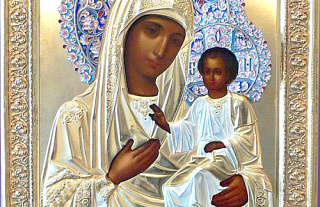 В островецком храме святых апостолов Петра и Павла появился образ Божией Матери "Иверской"