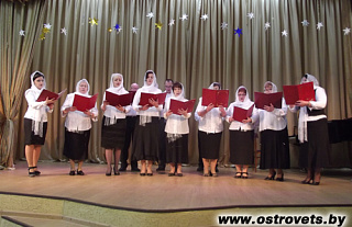 В Островце прошёл фестиваль православных песнопений