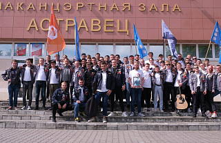 На Всебелорусской молодёжной стройке прошёл конкурс отрядных «Визиток»