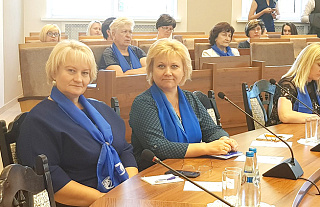 Активисты союза женщин встретились в Гродно