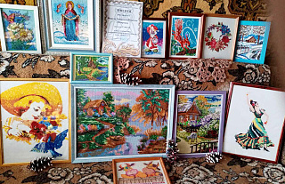 Вышыўка Святланы Мешкіс засвяцілася ў Гродне