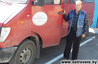 Более 40 лет отдал Островецкому автопарку №4 Владимир Авдей