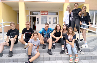 Гудагайскія школьнікі адпачылі і падзарабілі ў лагеры працы і адпачынку