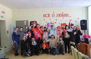 Дзень закаханых святкавалі ў астравецкім тэрытарыяльным цэнтры