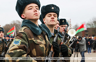Караев: белорусские военные осознают свой долг перед Родиной и поэтому сильны