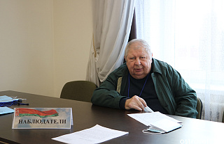 Назіральнік Пётр Крупенчык: “Галасаванне ідзе спакойна і без парушэнняў”