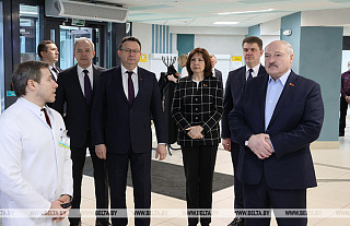 Лукашенко об МНПЦ хирургии, трансплантологии и гематологии: вас признали, хлеб не зря едите