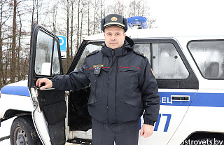 Пра службу ў праваахоўных органах расказалі Аляксандр Лукша і Дзмітрый Блашкевіч