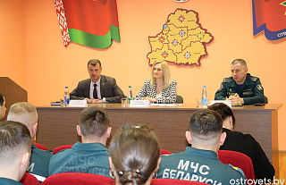 День информирования прошёл в Островецком РОЧС