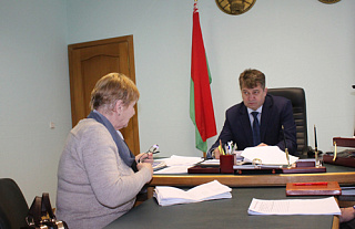 Помощник Президента Республики Беларусь Сергей Ровнейко провёл приём граждан в Сморгонском районе