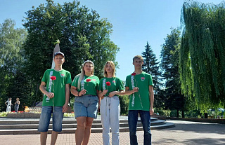 Фотофакт. Островчане на областном фестивале студотрядов «БСО – это мы!»