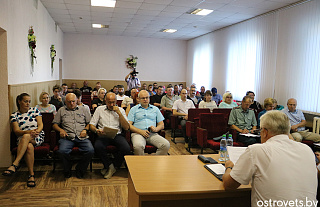 День информирования в Островецком РЭС: от экономики района до здоровья человека