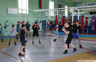 Як праводзяць лета астравецкія “алімпійцы”