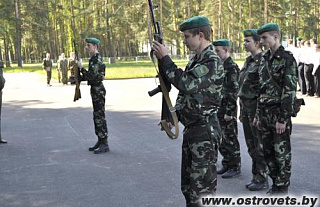 Гудогайские школьники одержали победу на смотре-конкурсе на лучший отряд "Юных друзей пограничников"