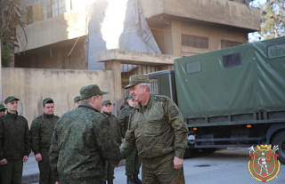 Военно-полевой госпиталь, развернутый в Сирии белорусами, приступил к работе