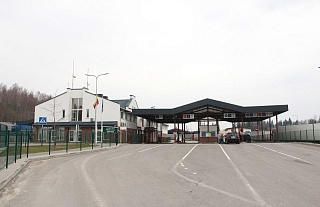 Из-за пожара в литовском Мядининкае временно приостановлен пропуск