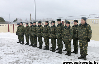 В торжественной обстановке открылась пограничная застава " Молодечненская"