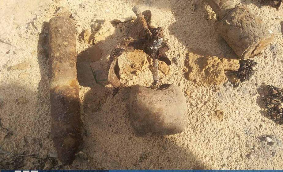 В старом надгробии обнаружены снаряды времен  Великой Отечественной войны